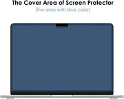 Screen Protector for MacBook Air 15 inch M3 A3114 M2 A2941 Release 2024 2023 Screen Guard Film