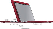 MacBook Pro 14.2 inch Hardshell Case (2021-2024) - Wine Red