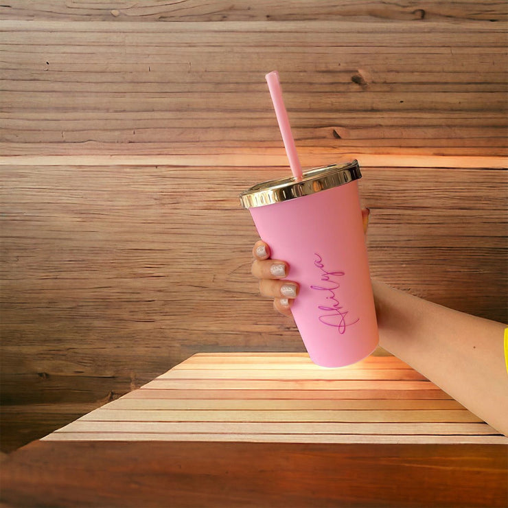 Personalised Tumbler - Pink