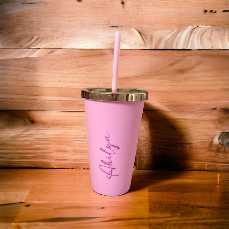 Personalised Tumbler - Pink