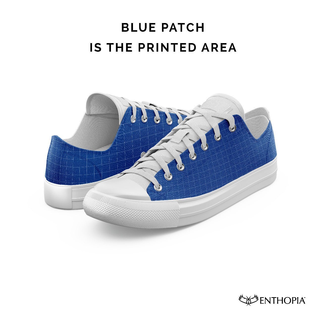 Custom printed canvas shoes sale