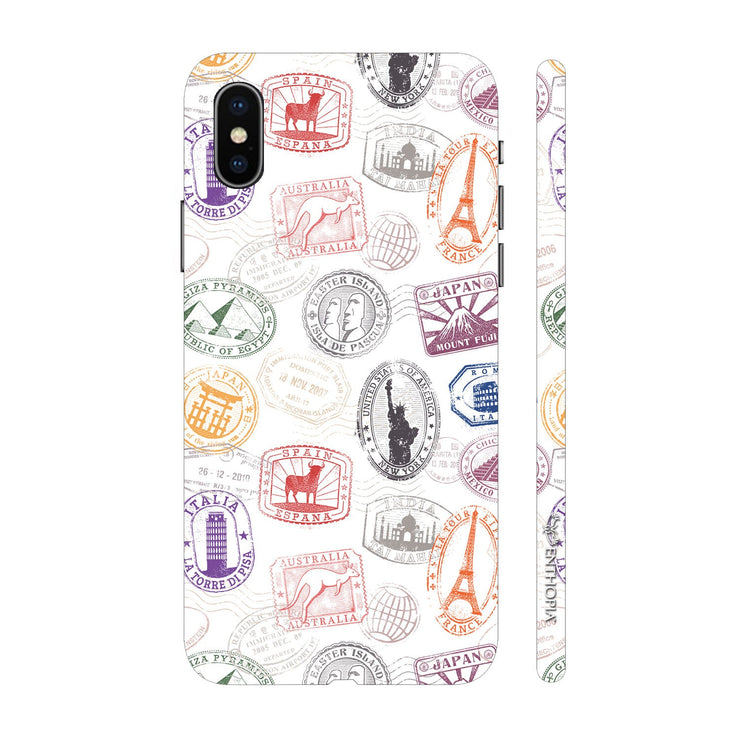 Hardshell Phone Case - Monument Stamp 2 - Enthopia