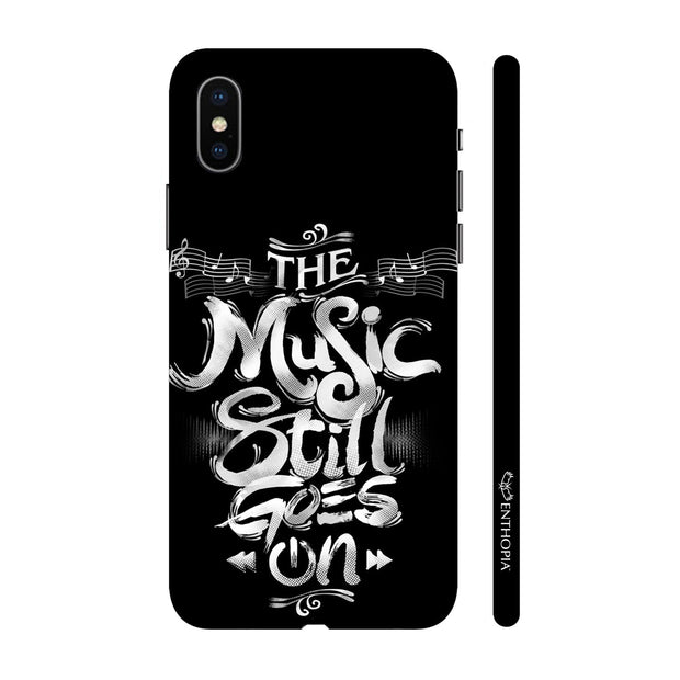 Hardshell Phone Case - Music always goes on - Enthopia