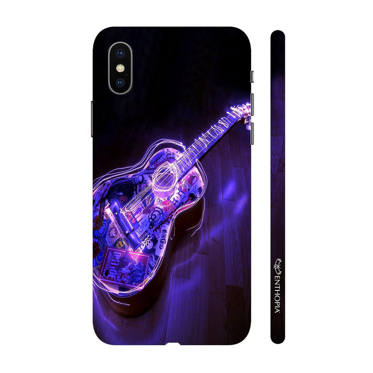 Hardshell Phone Case - Neon Guitar - Enthopia