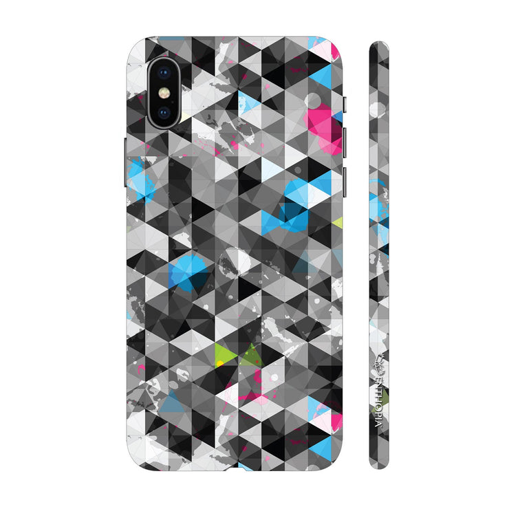 Hardshell Phone Case - Smoky Triangles - Enthopia