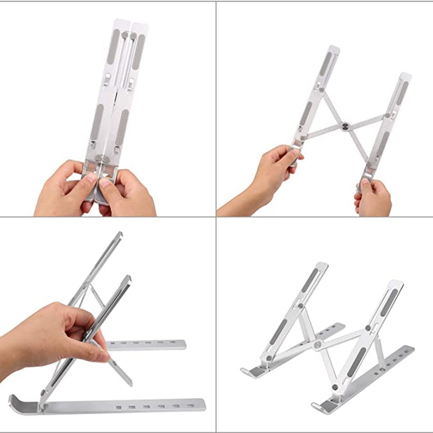 Laptop Stand Creative Folding Storage Bracket - Enthopia